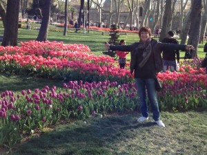 Gaye and Tulips!