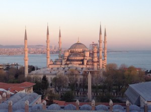 View of the Blue Mosque